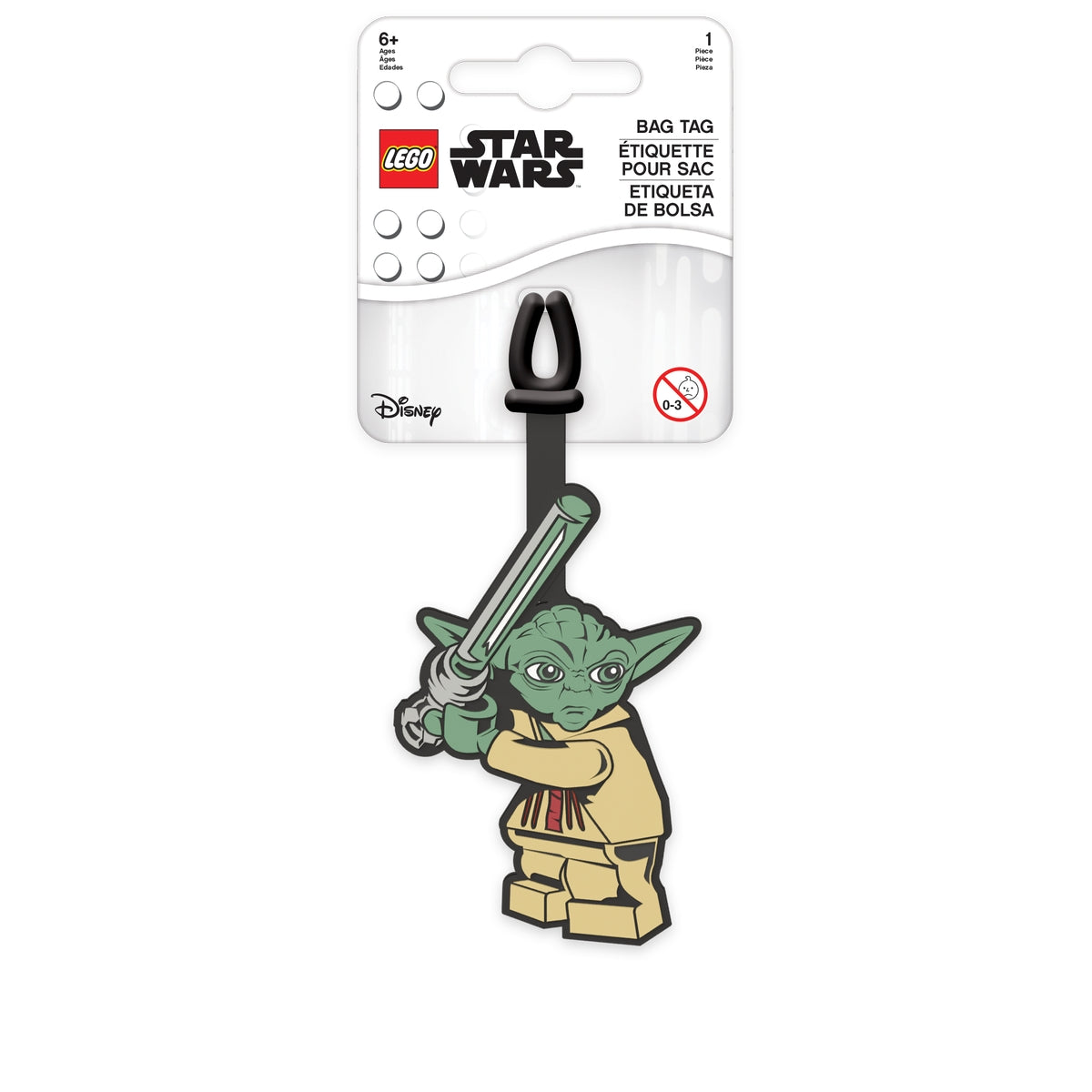 Lego Yoda Bag Tag