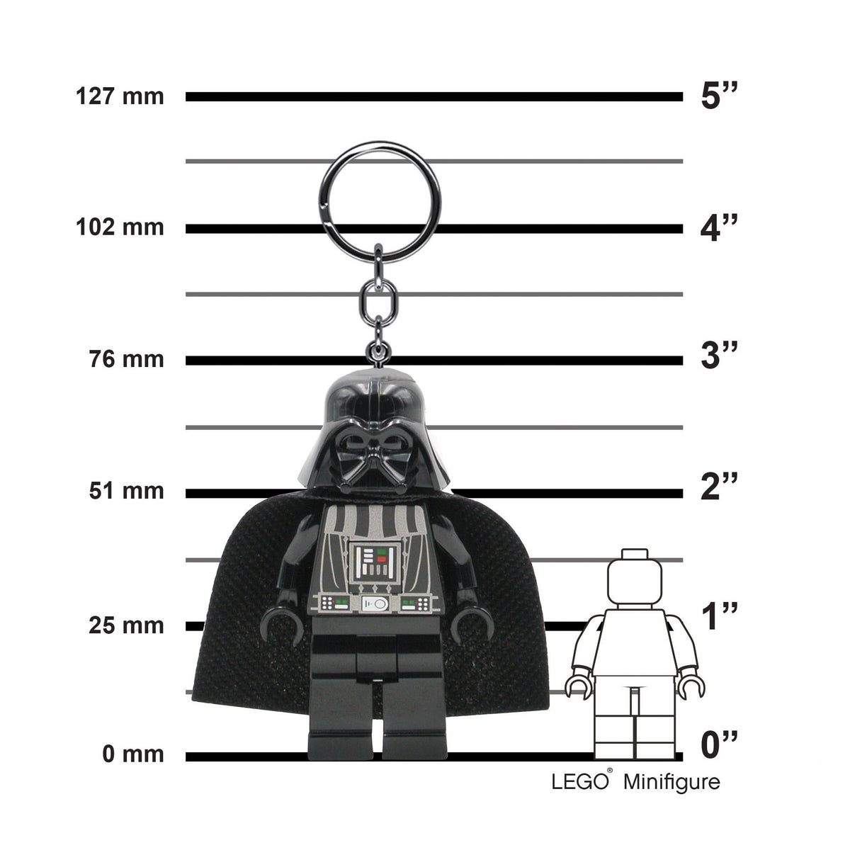Lego Darth Vader Key Light