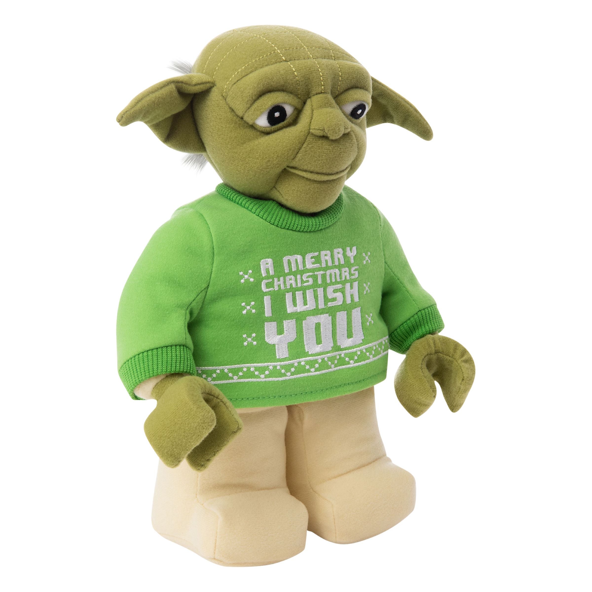 Lego Yoda Holiday Plush