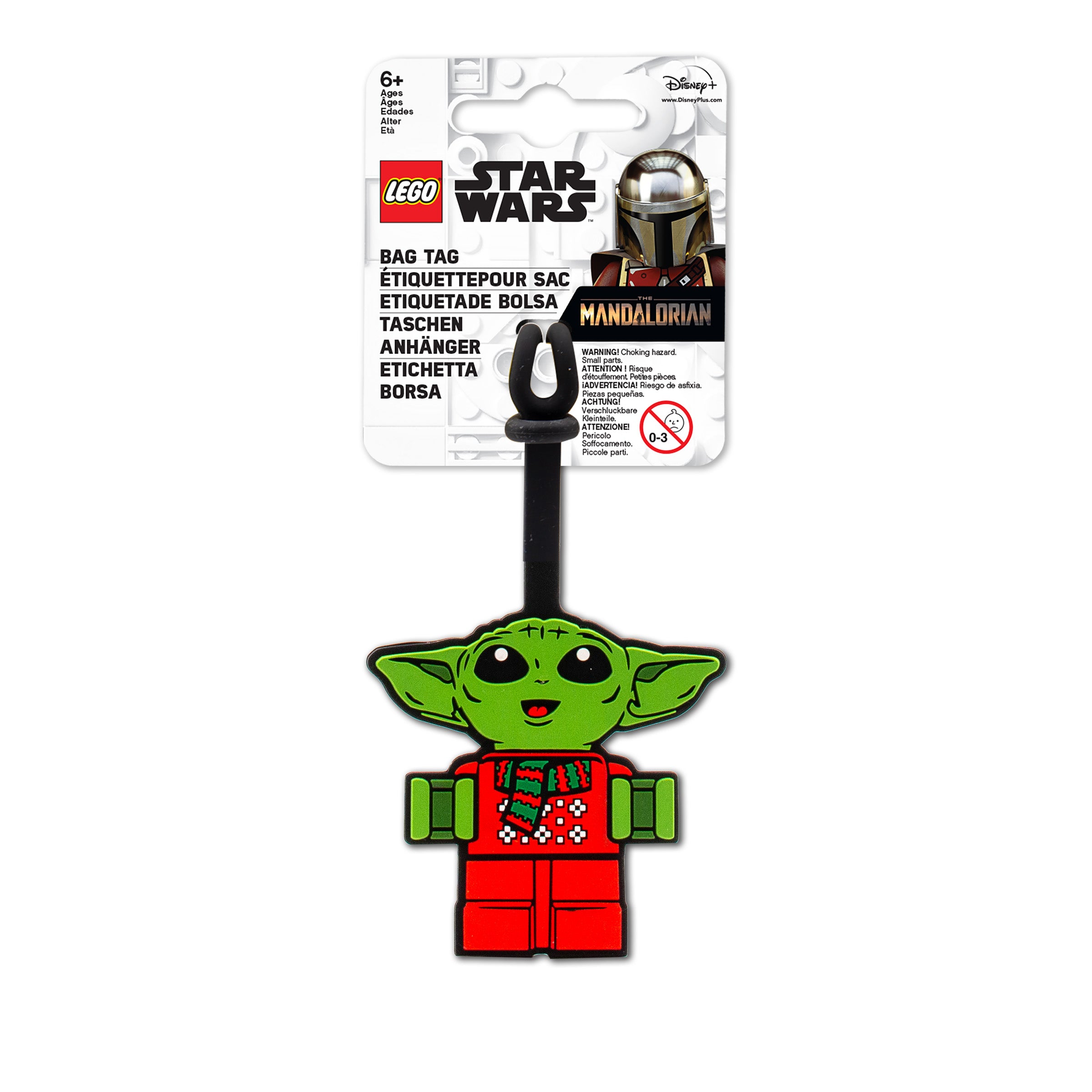 Lego Grogu Holiday Bag Tag