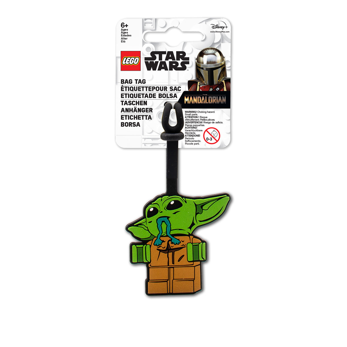 Lego Grogu Yum Yum Bag Tag