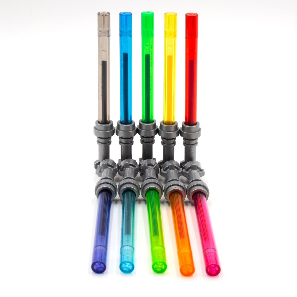 LEGO Lightsaber Gel Pens 10 Pack, back
