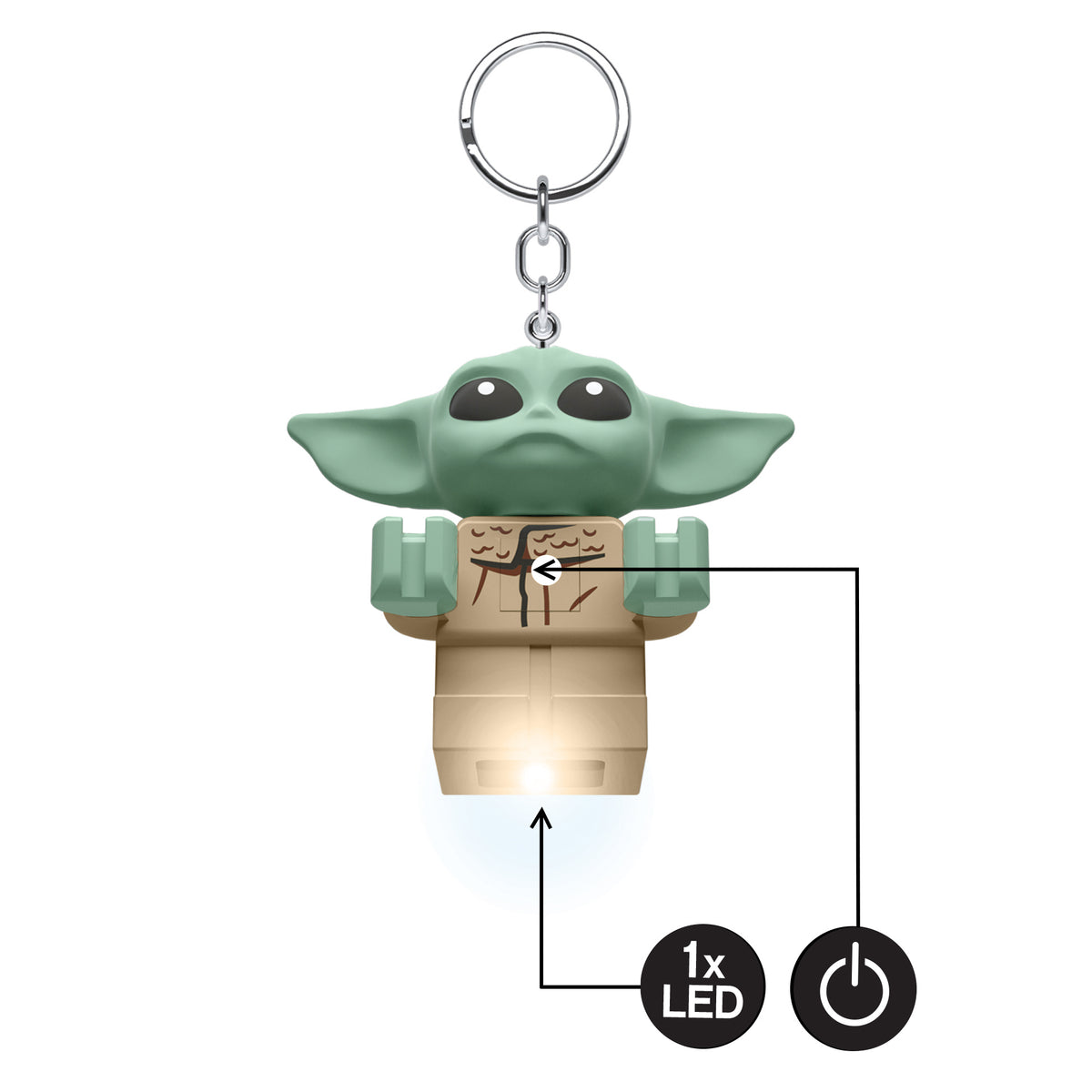 Lego Grogu Key Light