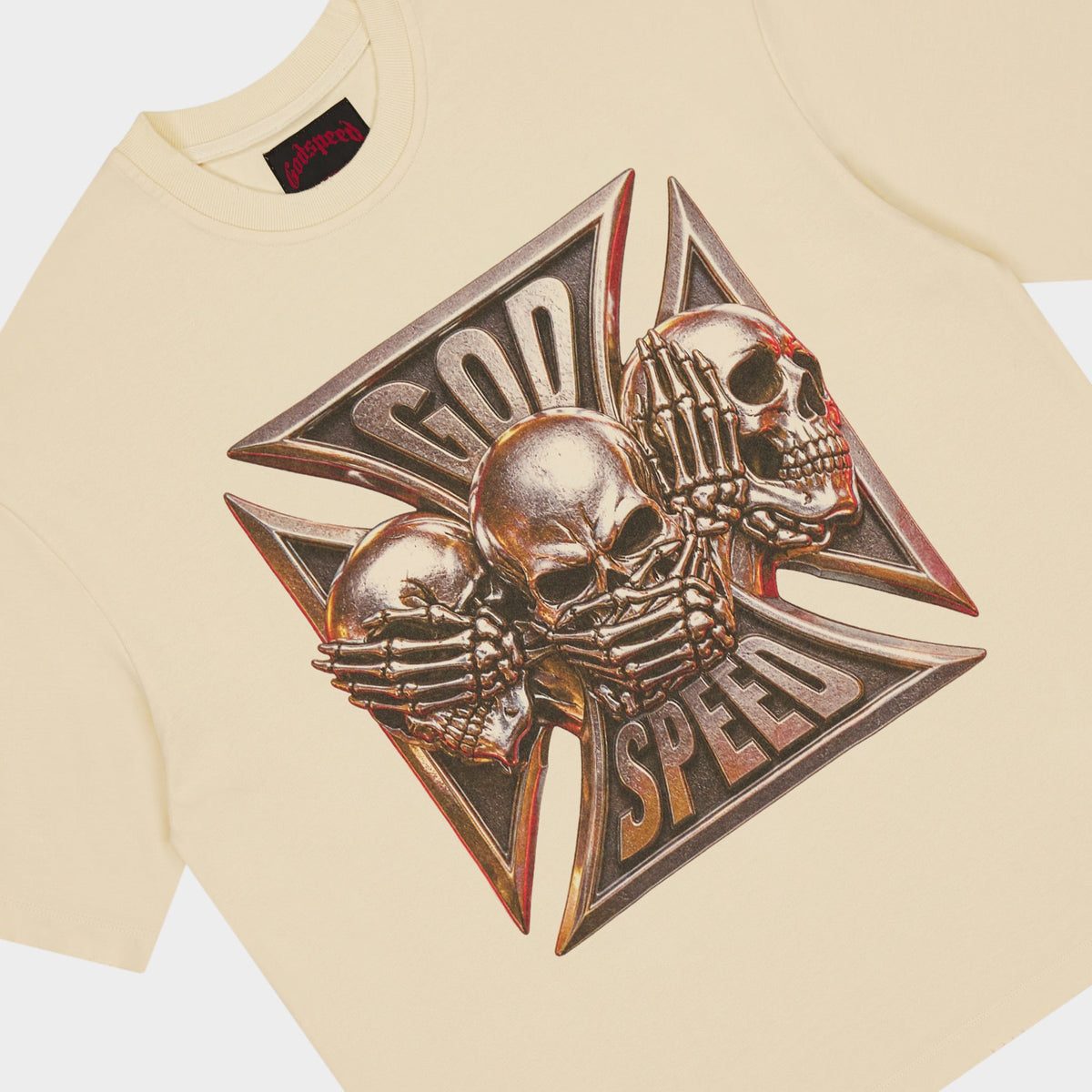 Godspeed Omerta T-Shirt (Bone)
