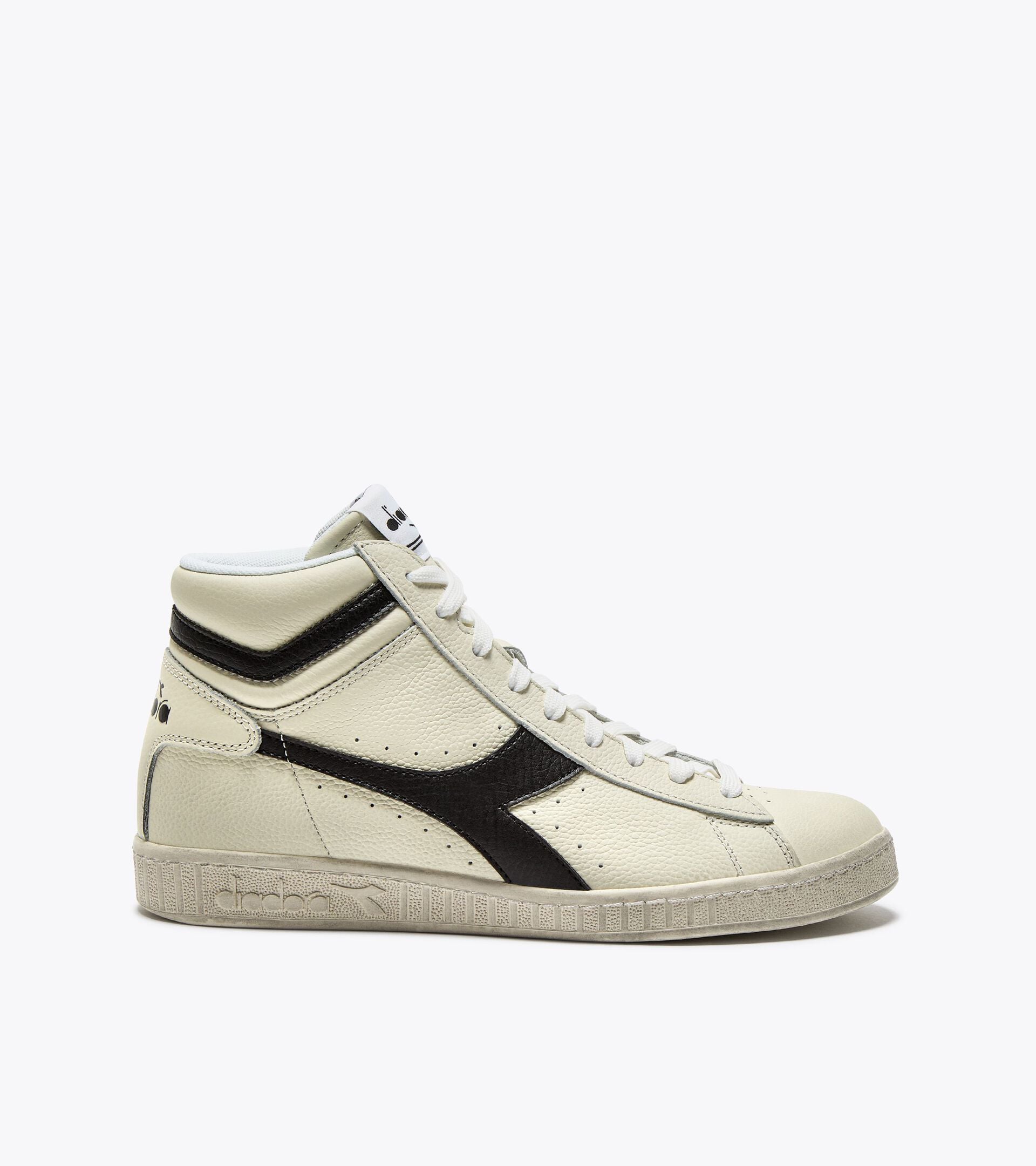 Diadora Game L High Waxed White/Black