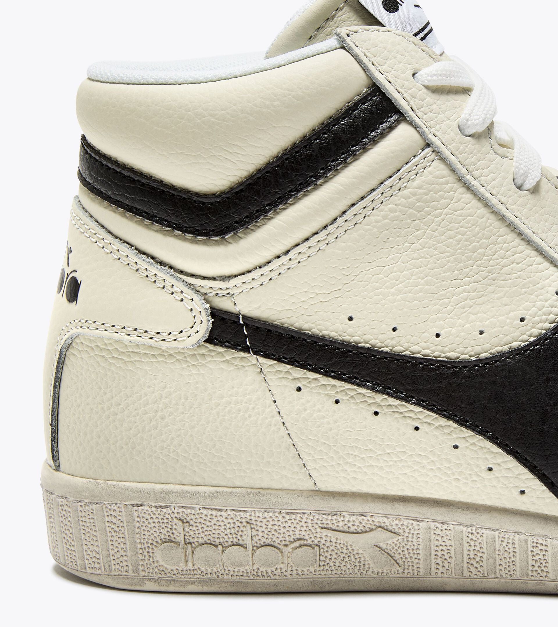Diadora Game L High Waxed White/Black