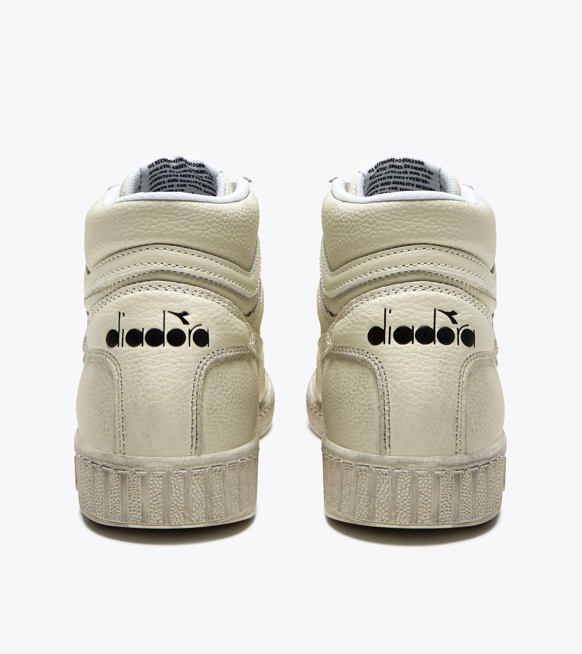 Diadora Game L High Waxed White/White/White