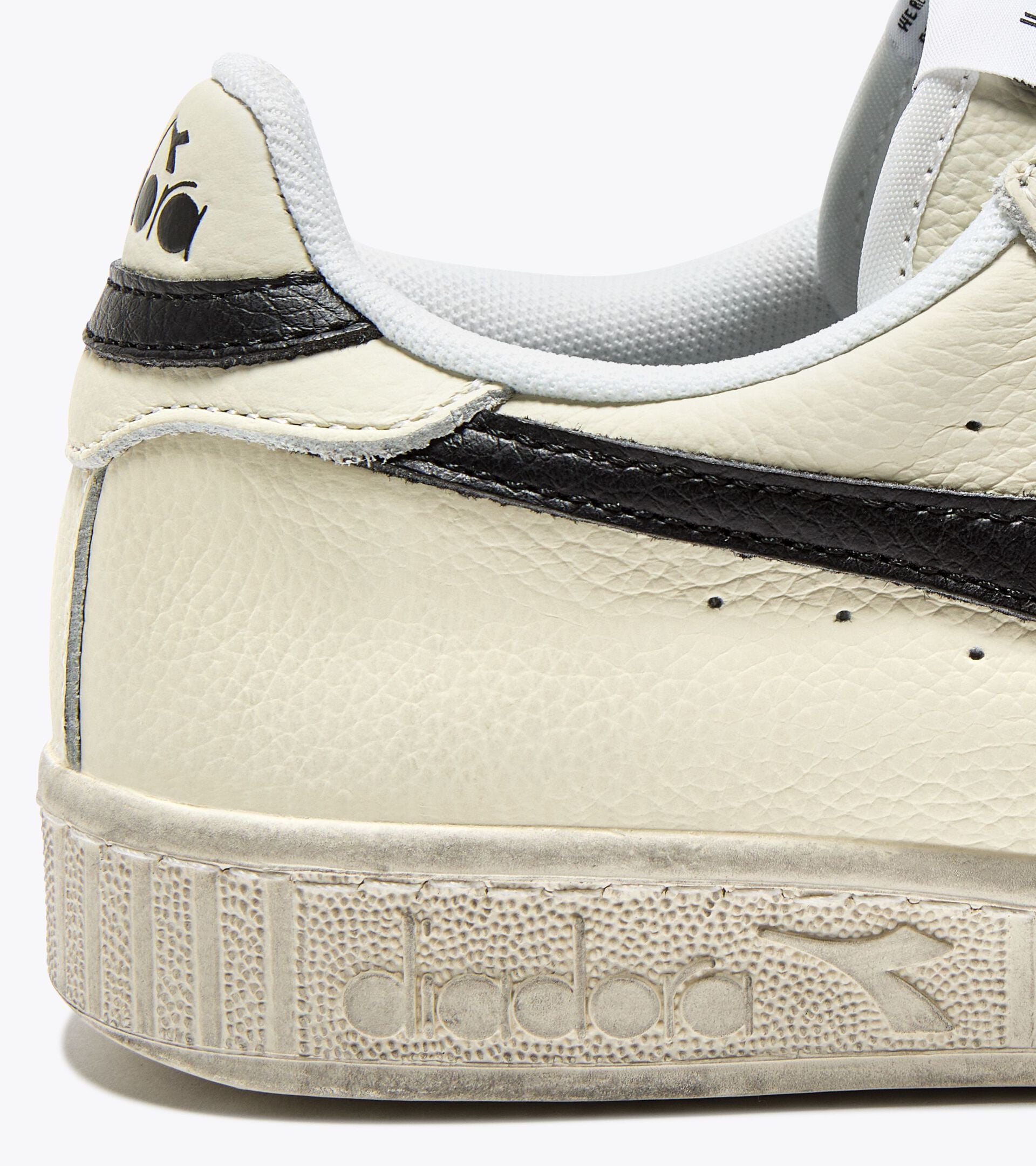 Diadora Game L Low Waxed White/Black