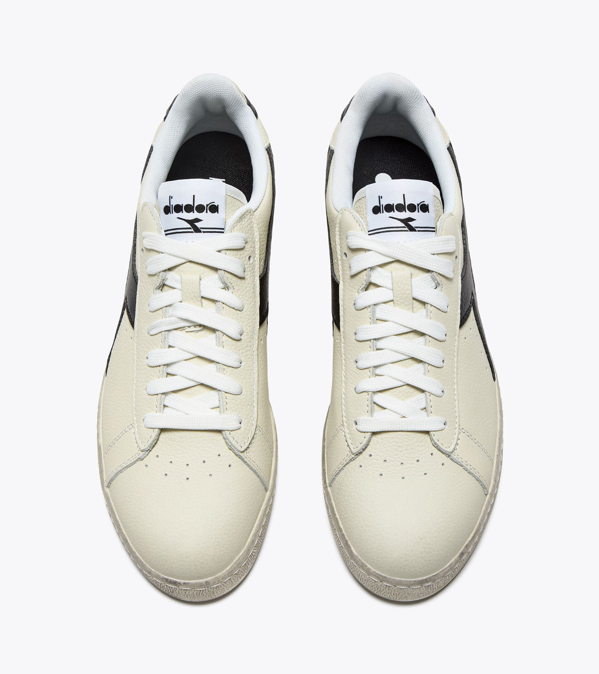 Diadora Game L Low Waxed White/Black