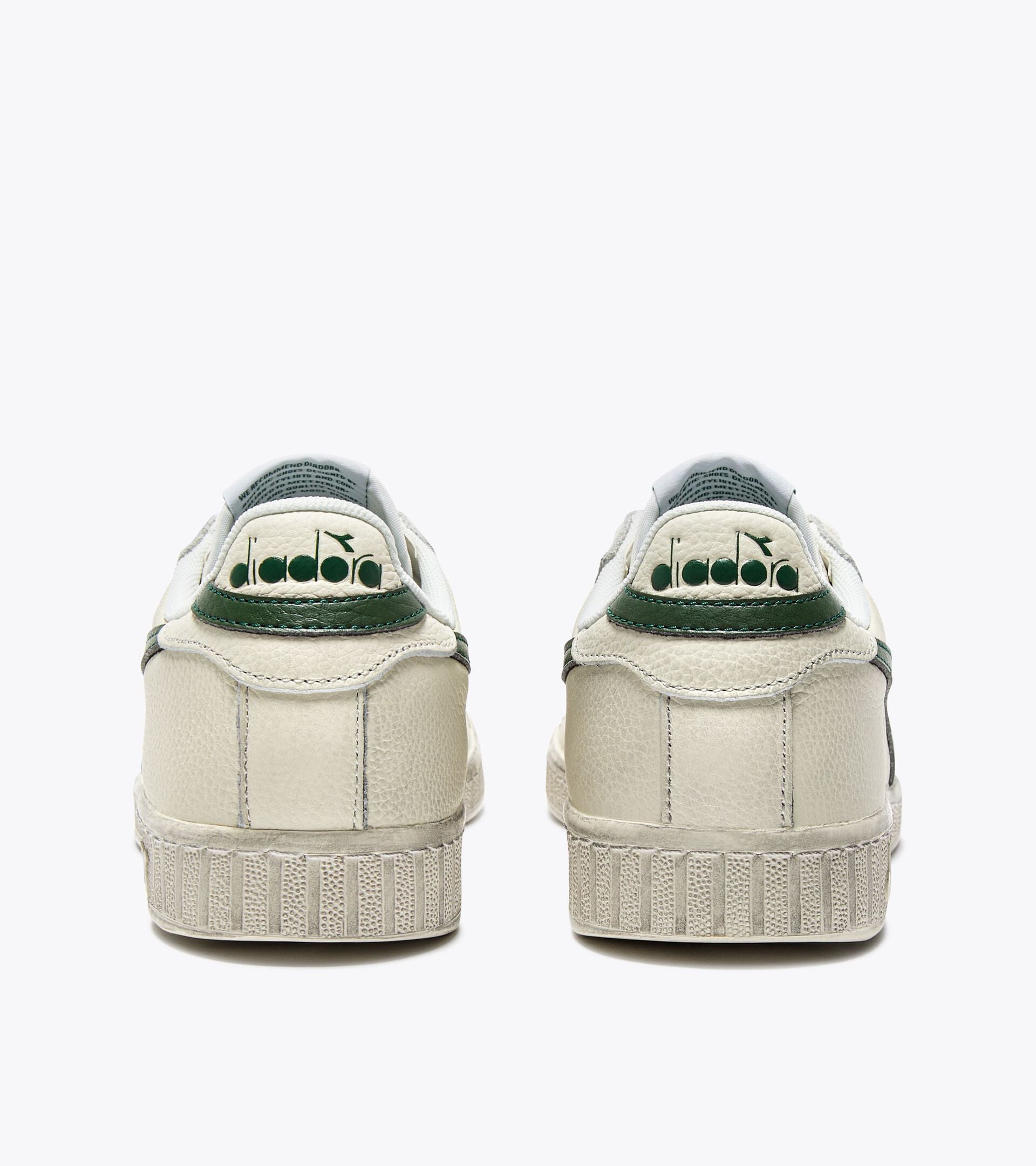 Diadora Game L Low Waxed White/Fogliage Green