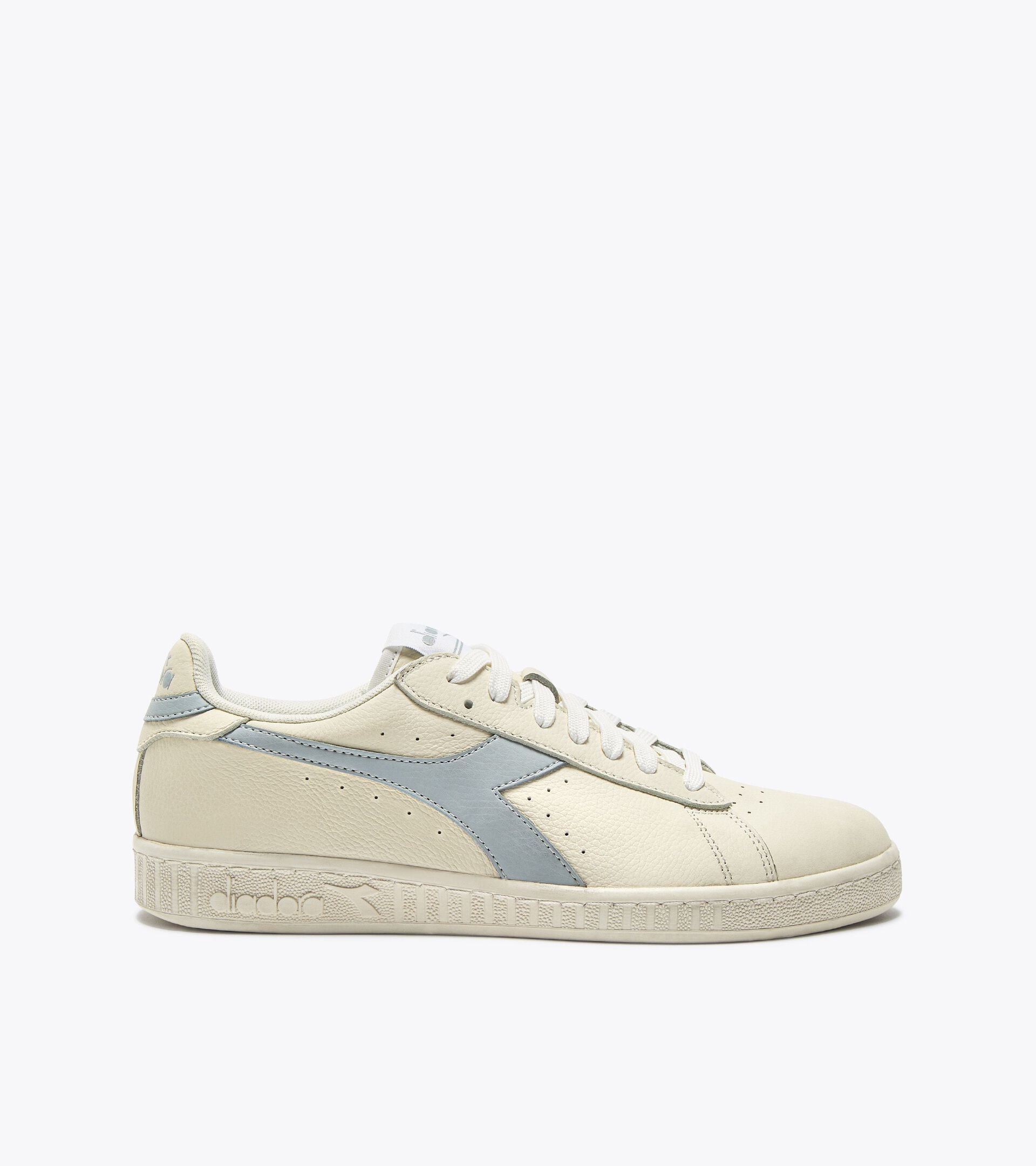 Diadora Game L Low Waxed White/High Rise