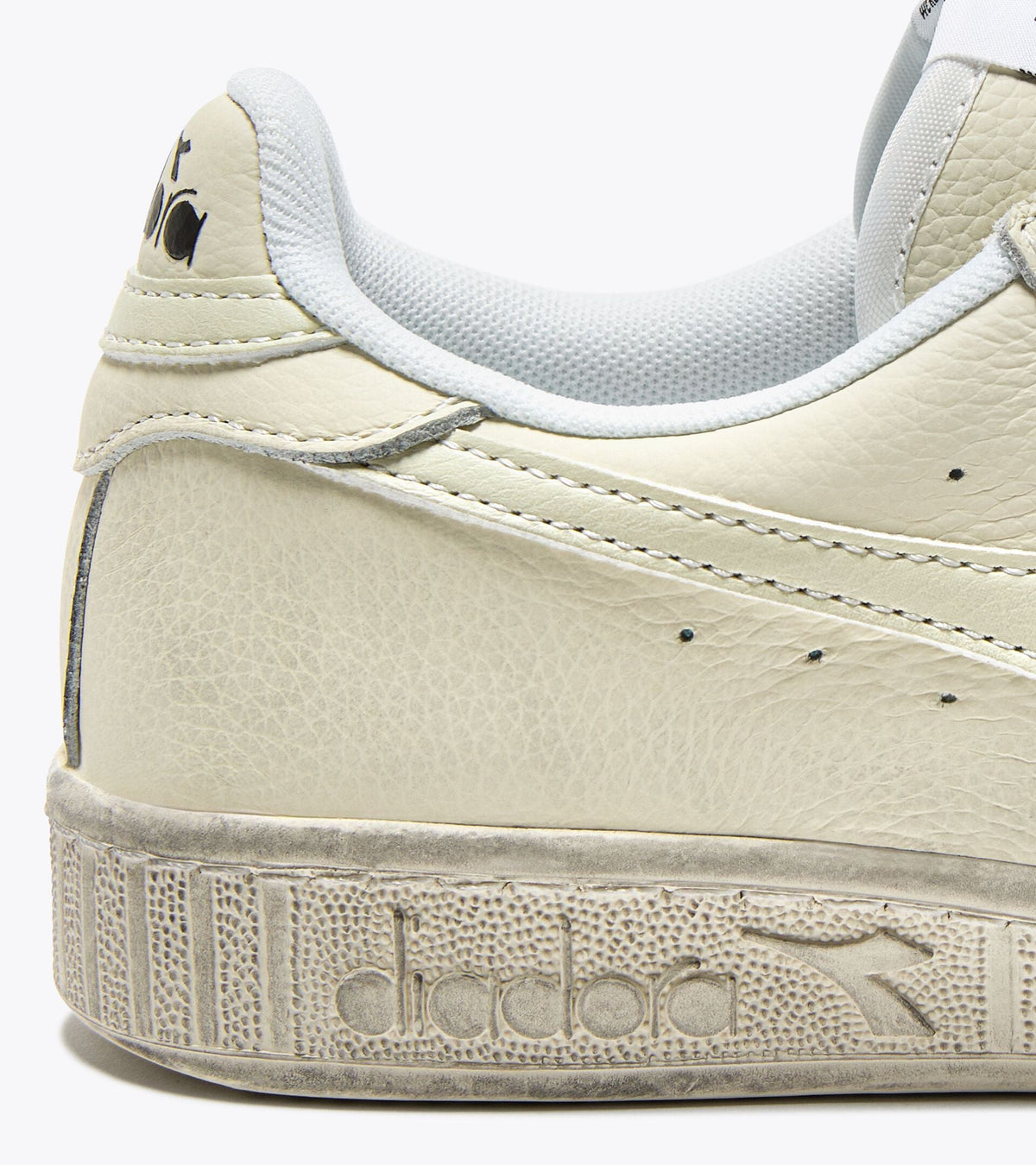 Diadora Game L Low Waxed White/White/White