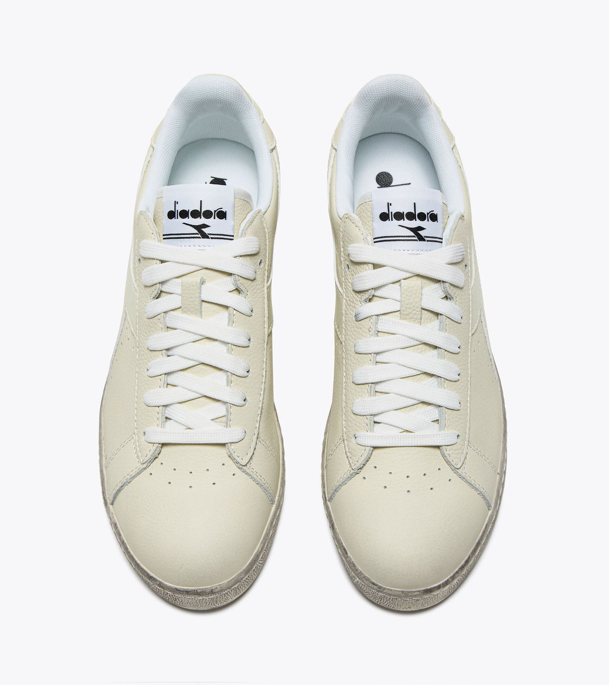 Diadora Game L Low Waxed White/White/White