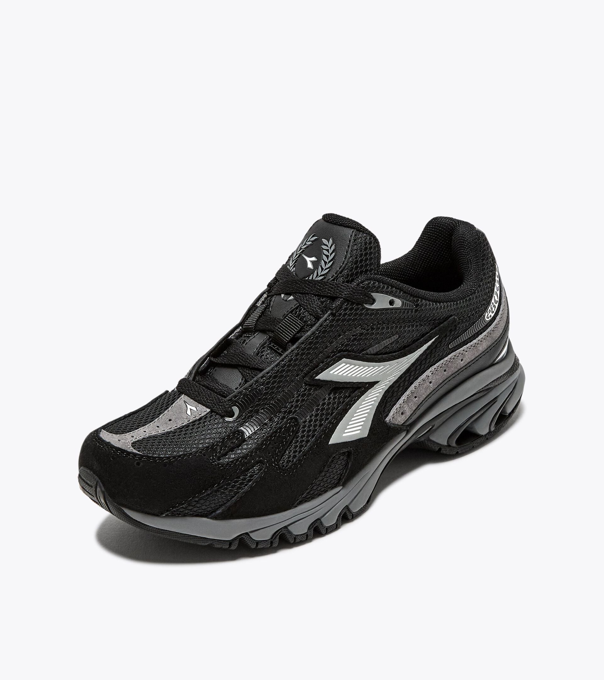 Diadora Mythos Propulsion 280 Suede Black/Storm Gray
