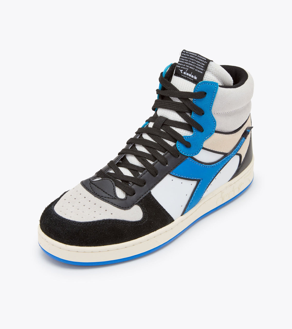 Diadora Magic Basket Mid Twin White/Royal/Black
