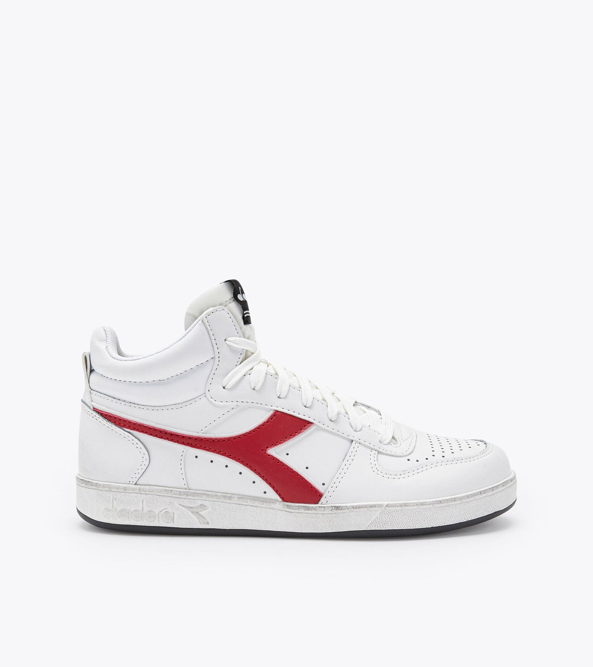 Diadora Magic Basket Demi Icona White/Chili Pepper
