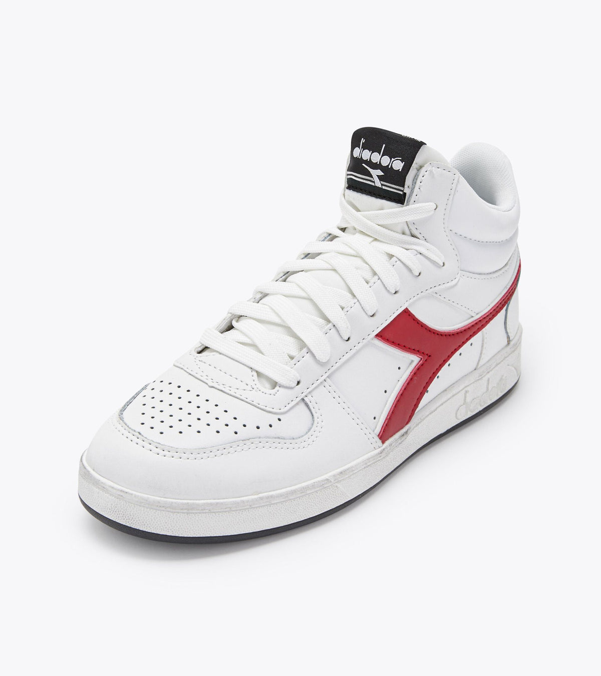 Diadora Magic Basket Demi Icona White/Chili Pepper
