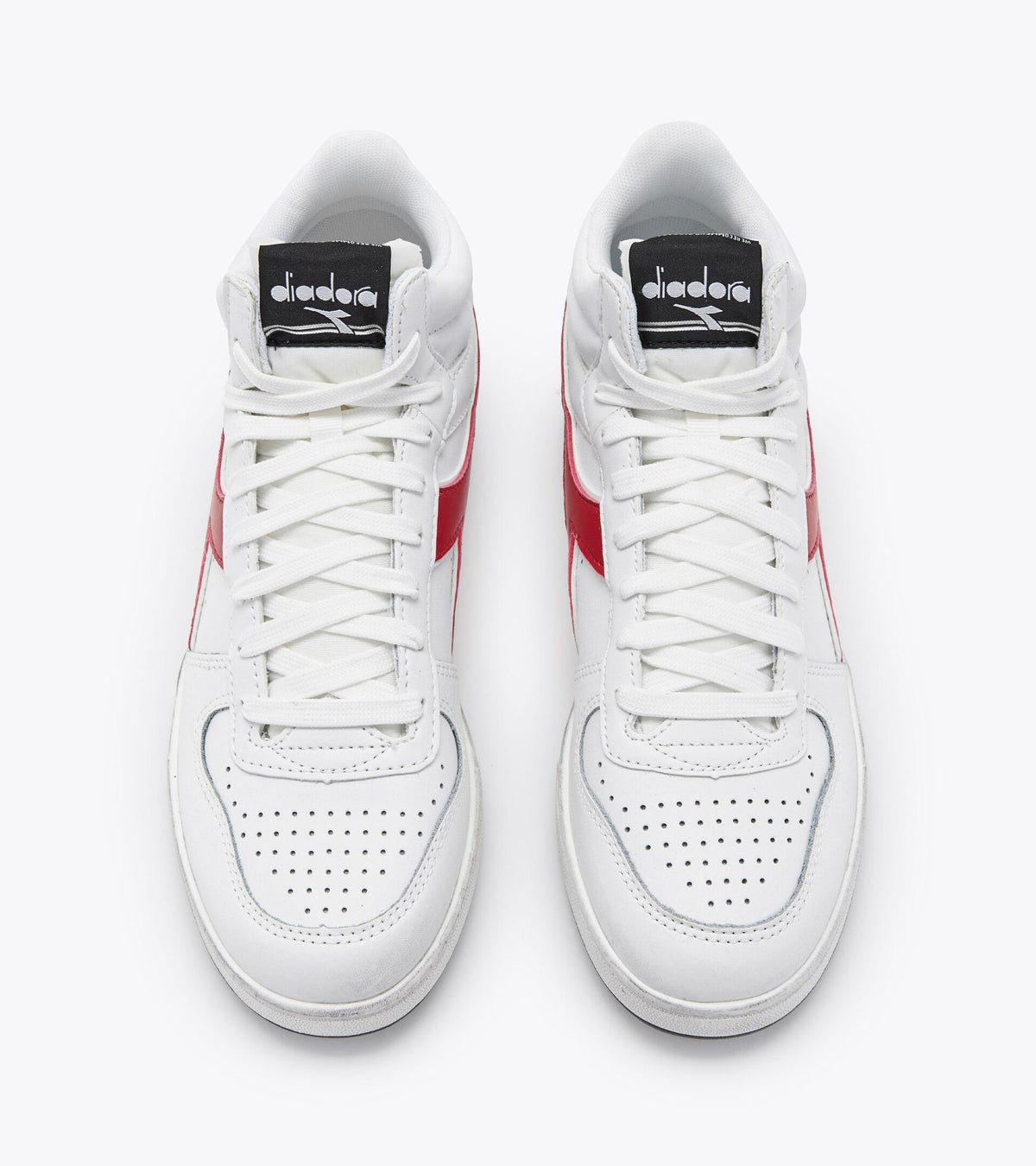 Diadora Magic Basket Demi Icona White/Chili Pepper