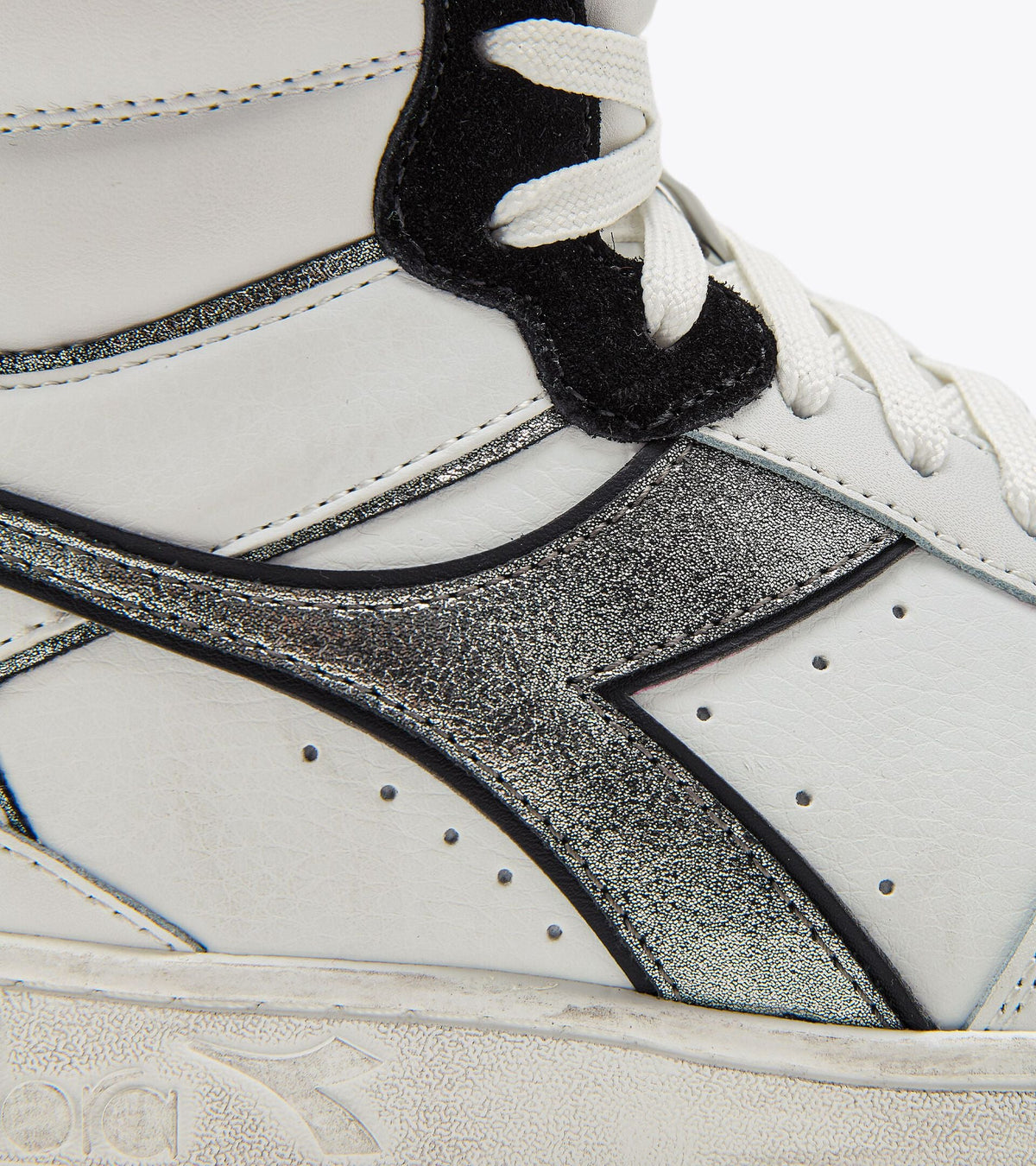 Diadora Magic Basket Mid Metal Wn Optical White/Black