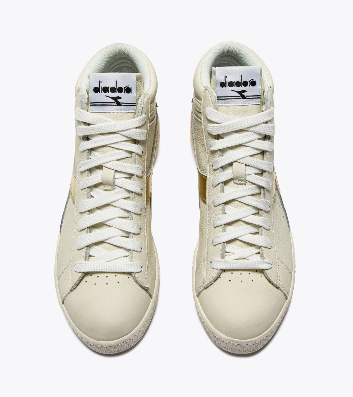 Diadora Game L High Waxed Metal Wn White/Gold