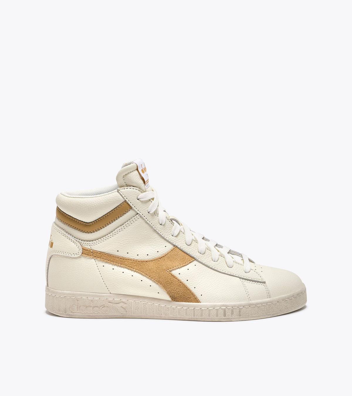 Diadora Game L High Waxed Suede Pop White/Latte