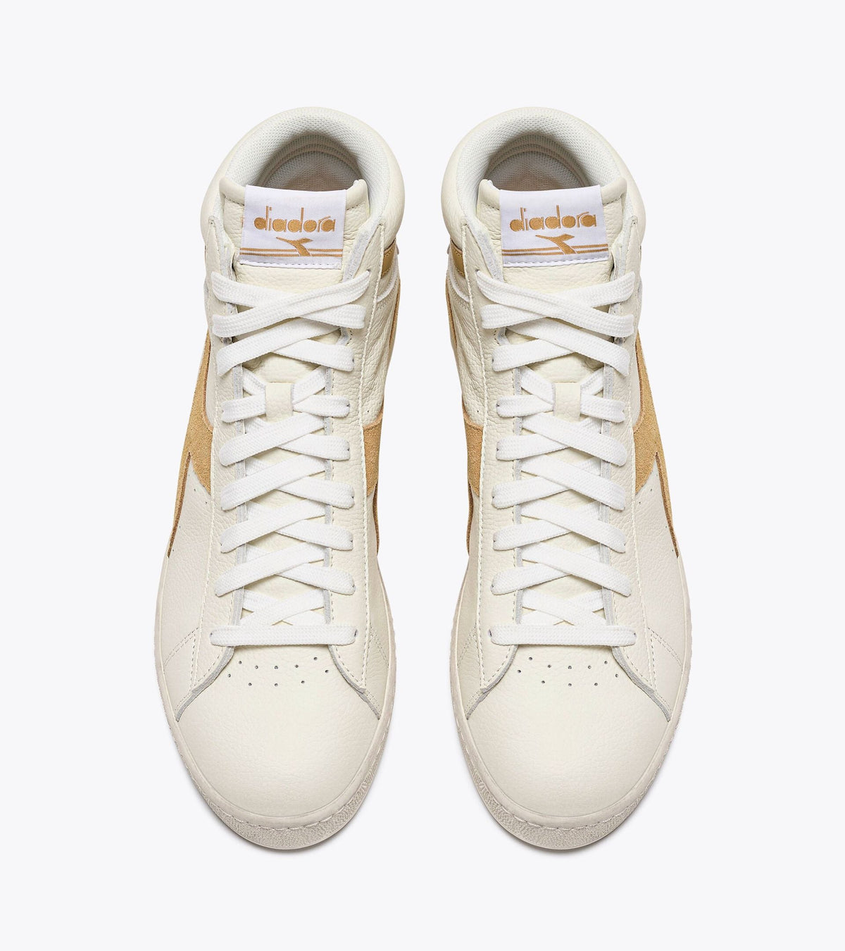 Diadora Game L High Waxed Suede Pop White/Latte