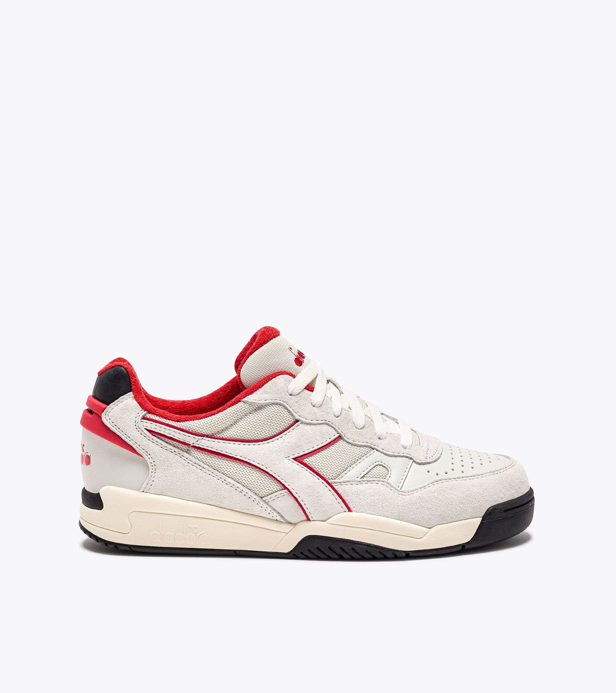 Diadora Winner Games White/Carmine Red