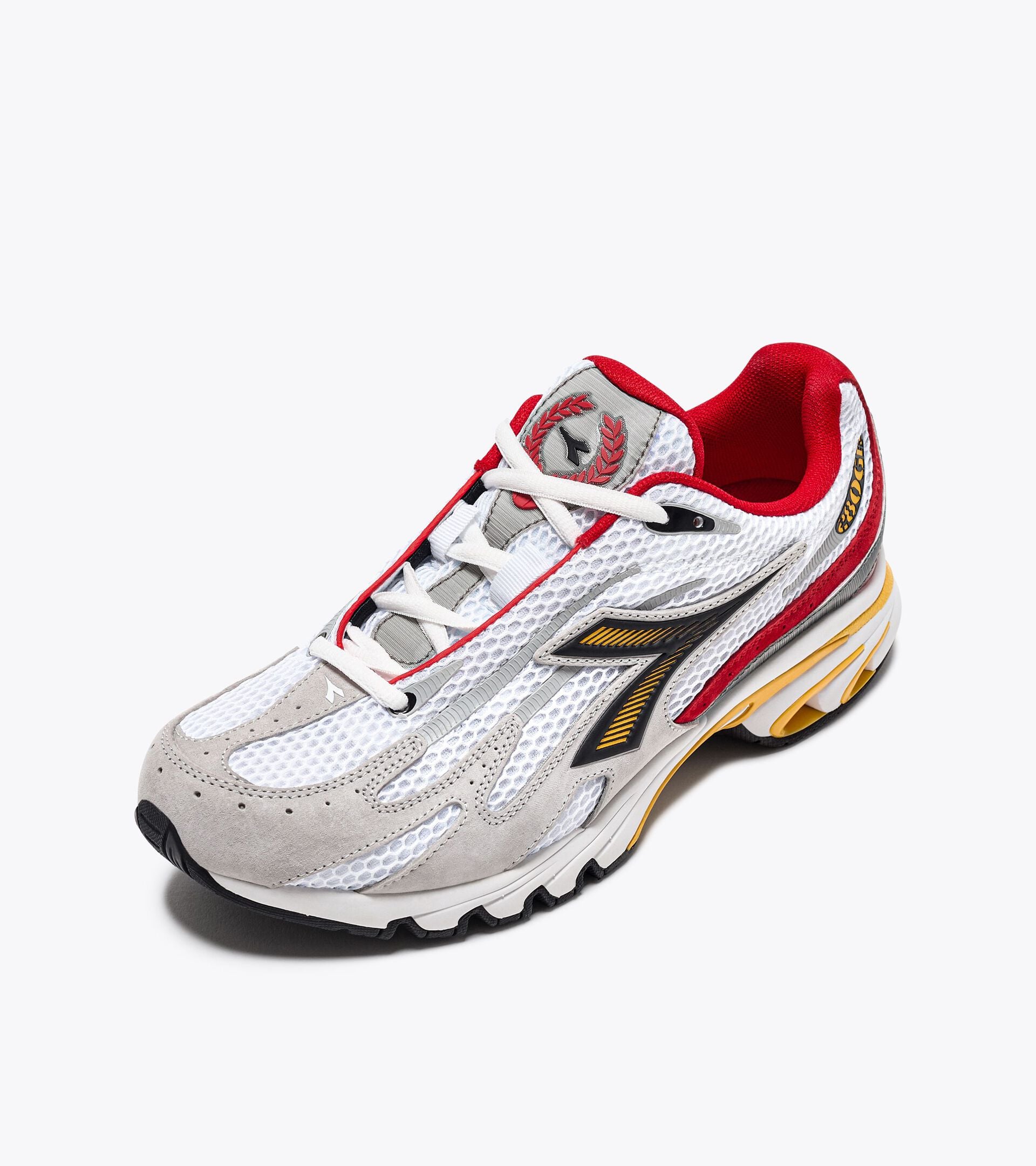 Diadora Mythos Propulsion 280 Mascotte Super White /Carmine Red