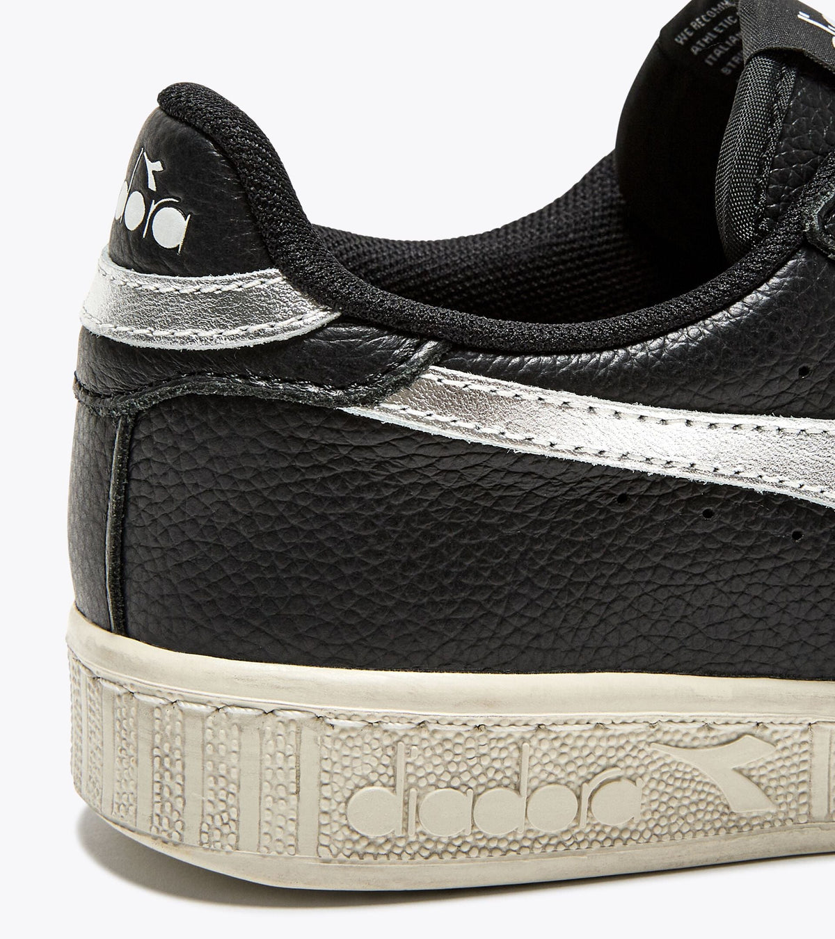 Diadora Game L Low Waxed Metal Wn Black /Silver Dd