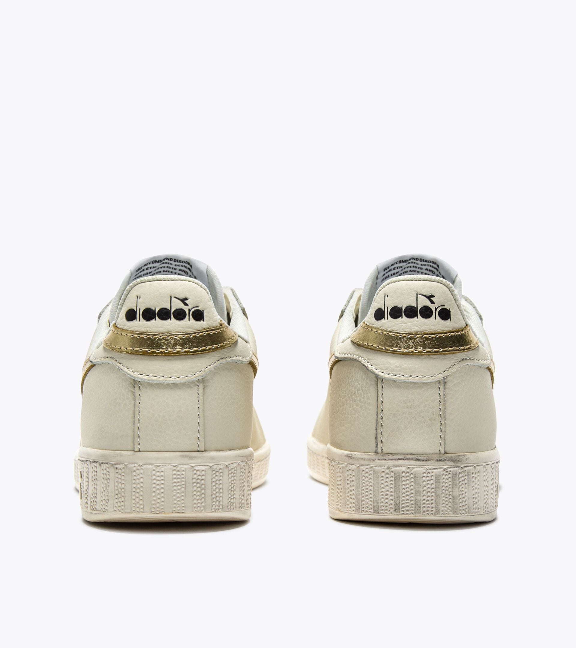 Diadora Game L Low Waxed Metal Wn White/Gold