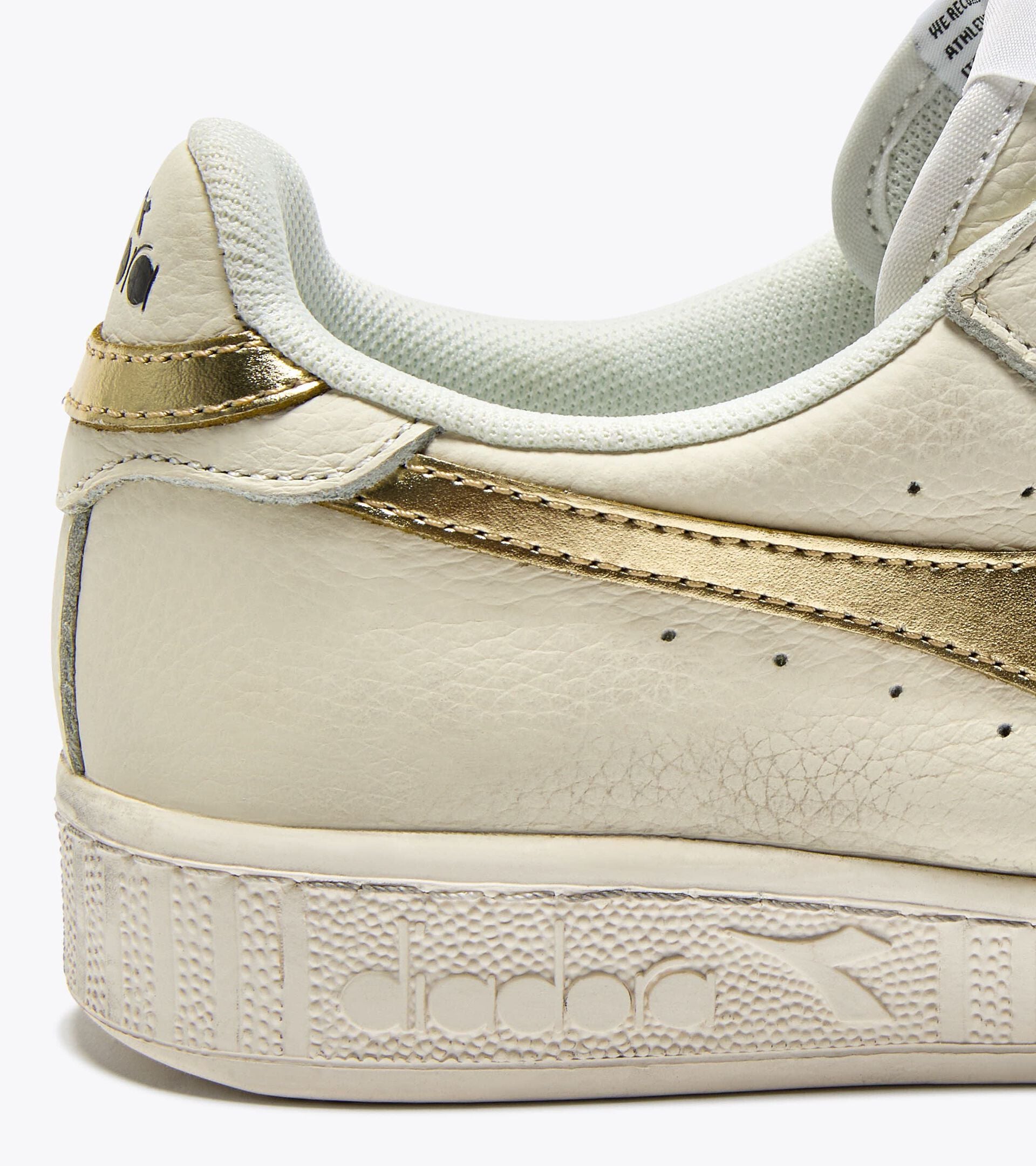 Diadora Game L Low Waxed Metal Wn White/Gold