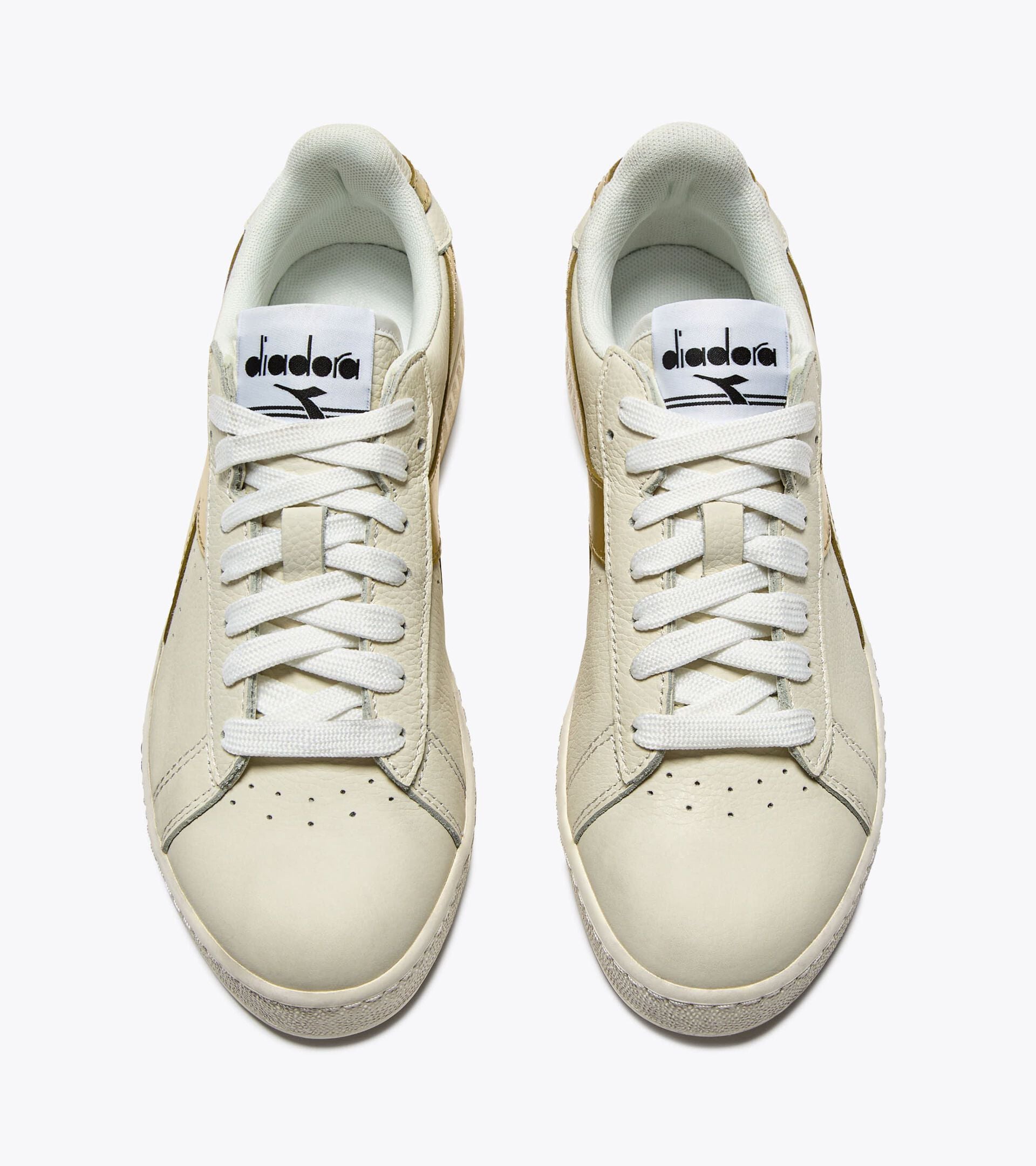 Diadora Game L Low Waxed Metal Wn White/Gold