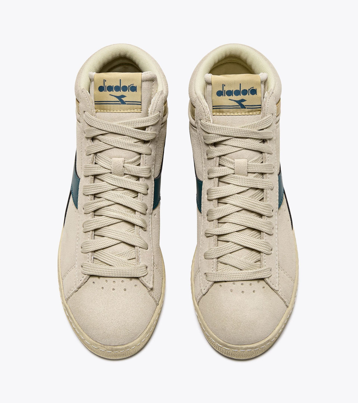 Diadora Game L High Suede Waxed Cloud Cream