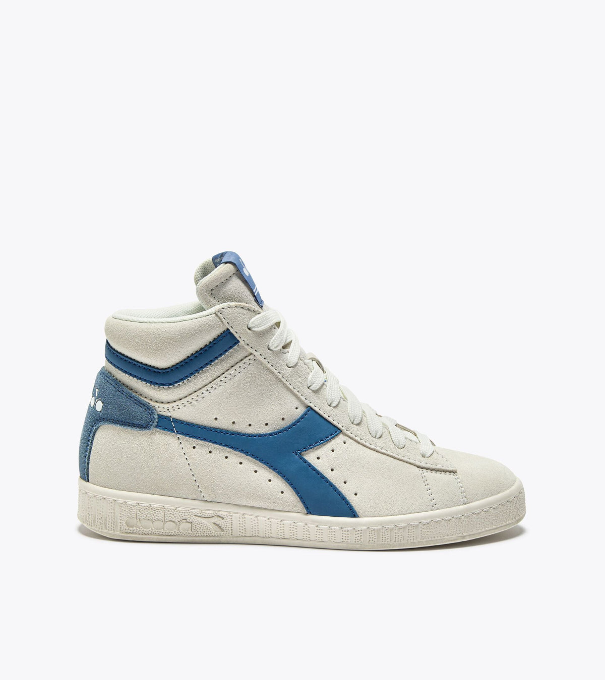 Diadora Game L High Suede Waxed Star White/Infinity