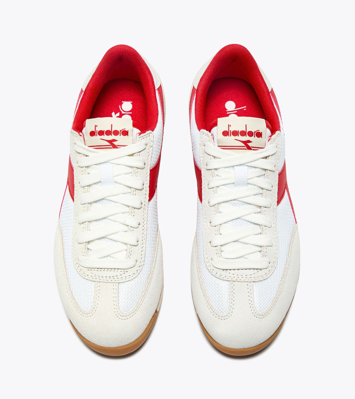 Diadora Cross White/Molten Lava