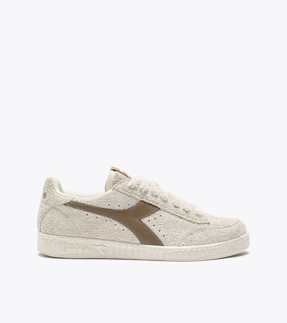 Diadora Game Low Suede Waxed Whisper White