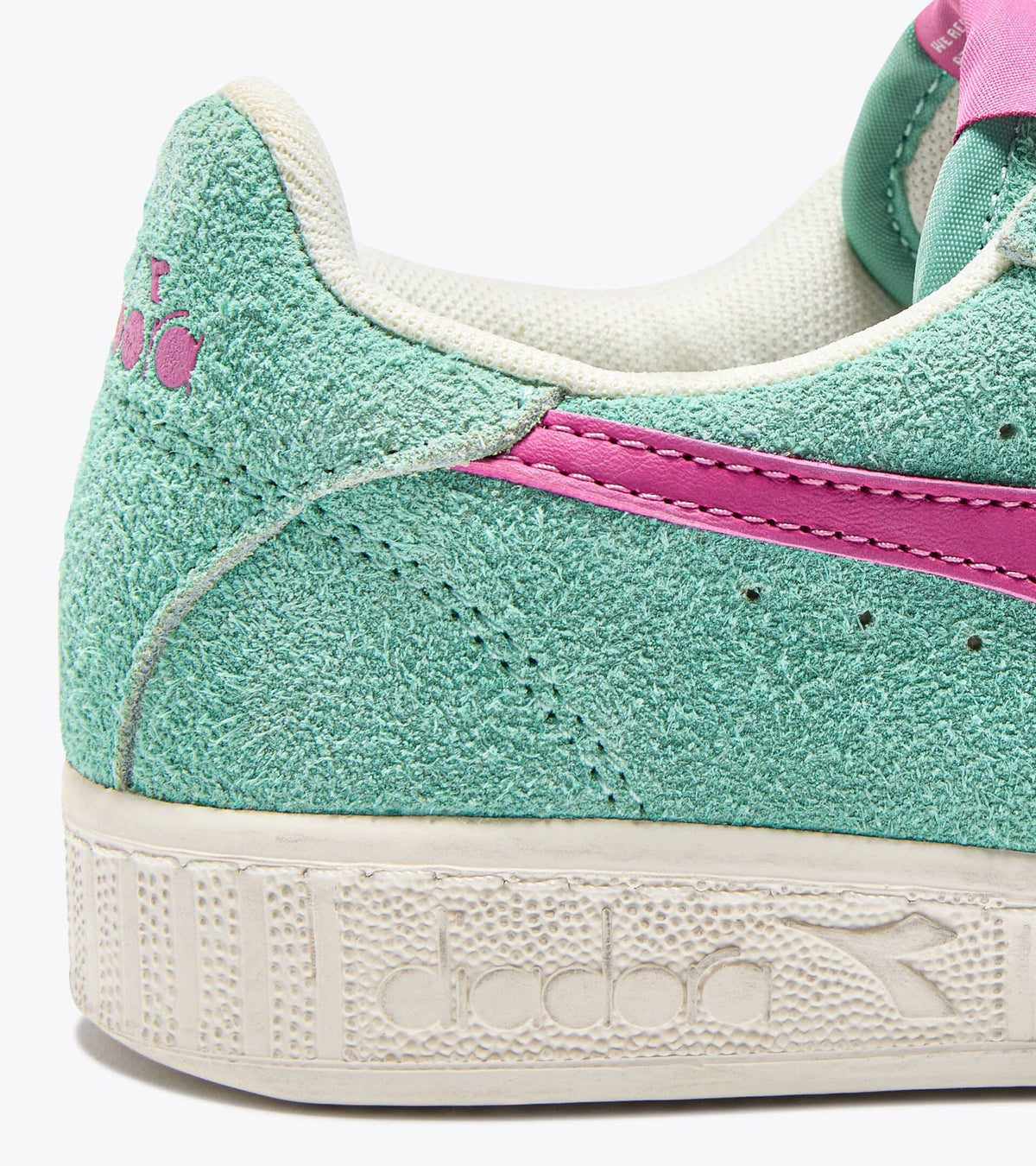 Diadora Game Low Suede Waxed Green Cockatoo