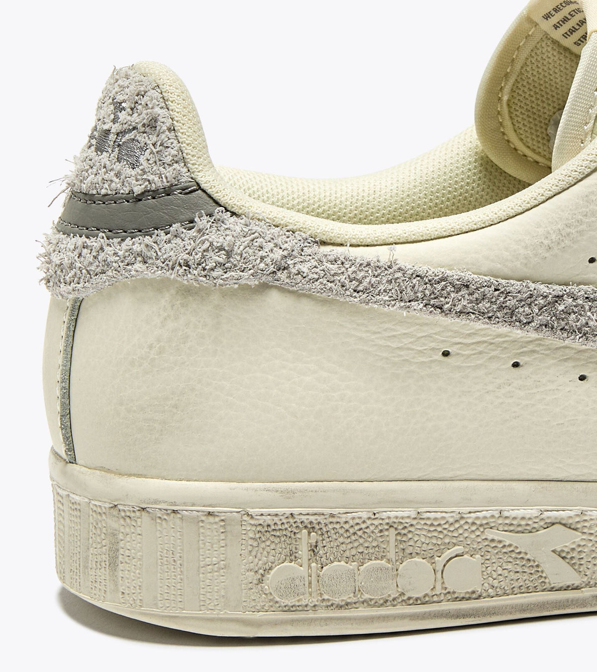 Diadora Game L Low Hairy White