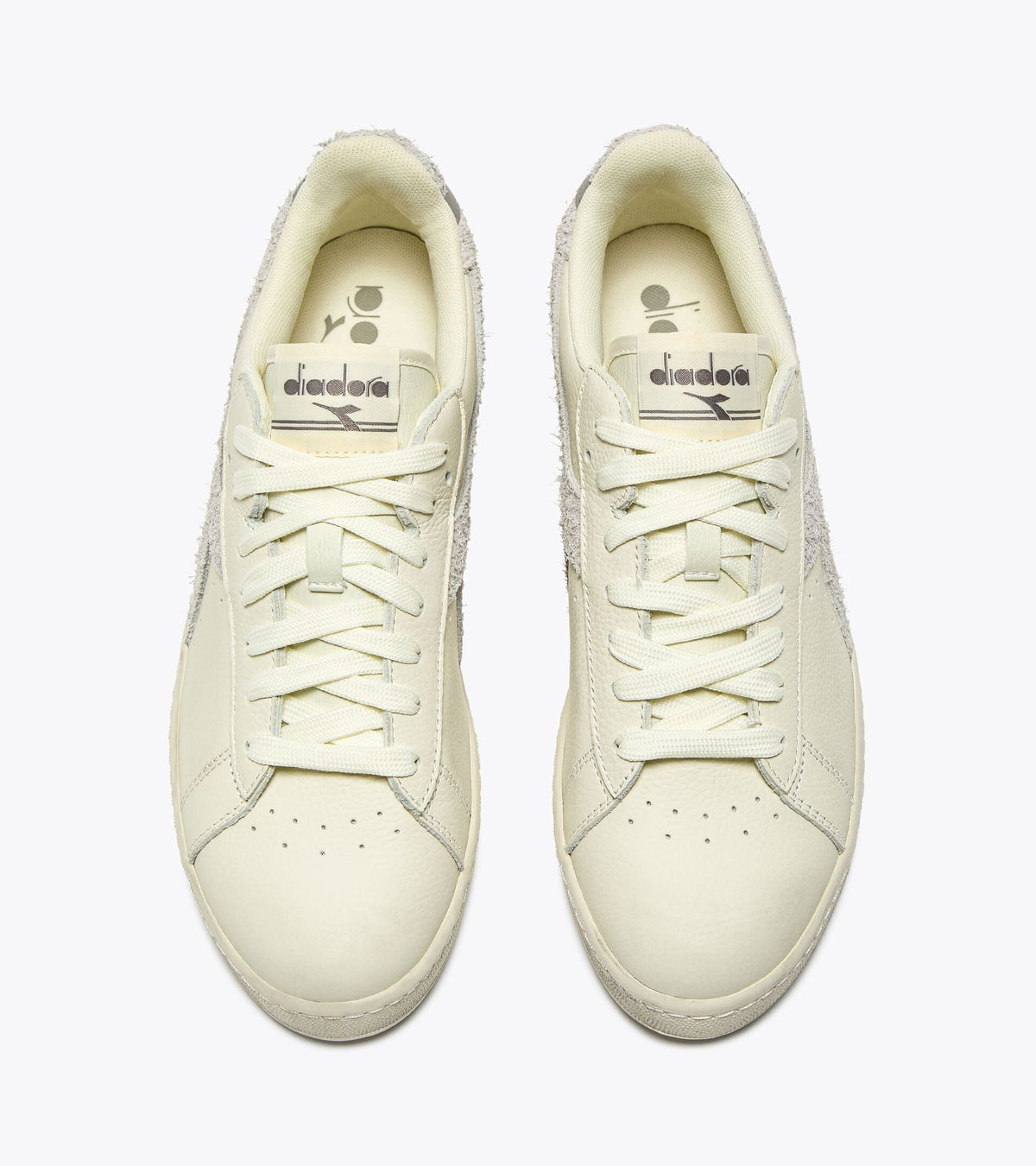 Diadora Game L Low Hairy White