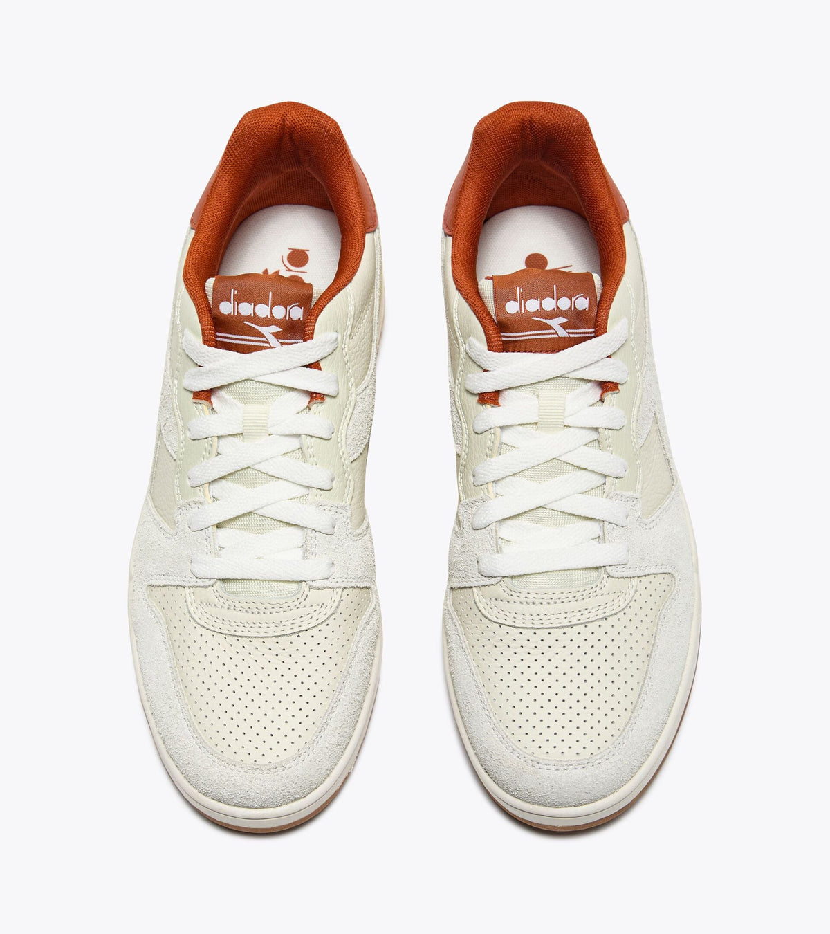 Diadora Deuce M2 Hairy White/Rust