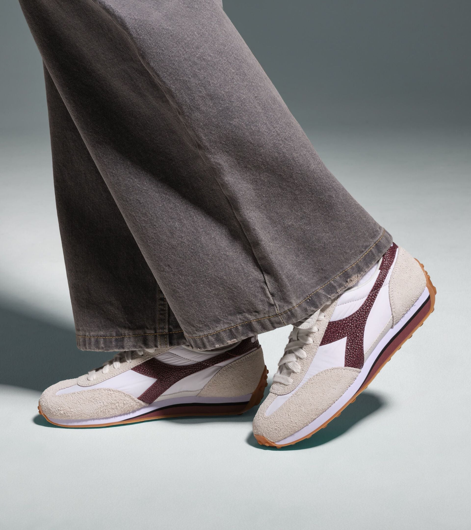 Diadora Rally Indoor White/Advent Violet