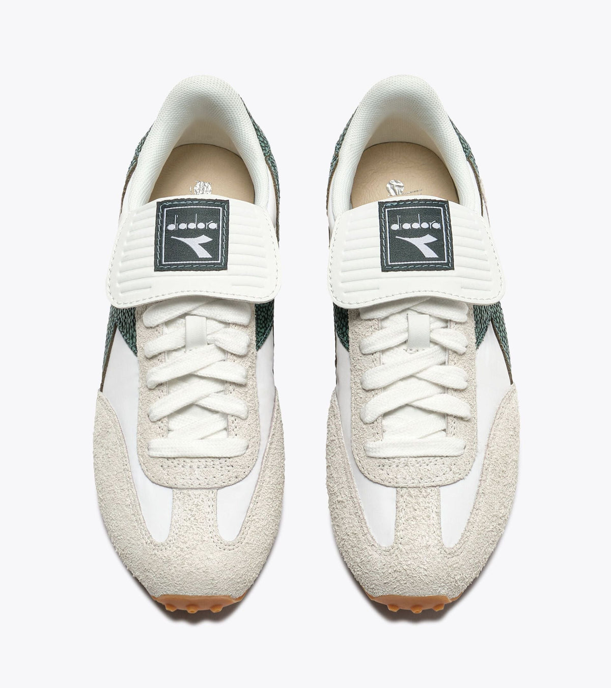 Diadora Rally Indoor White/Bistro Green