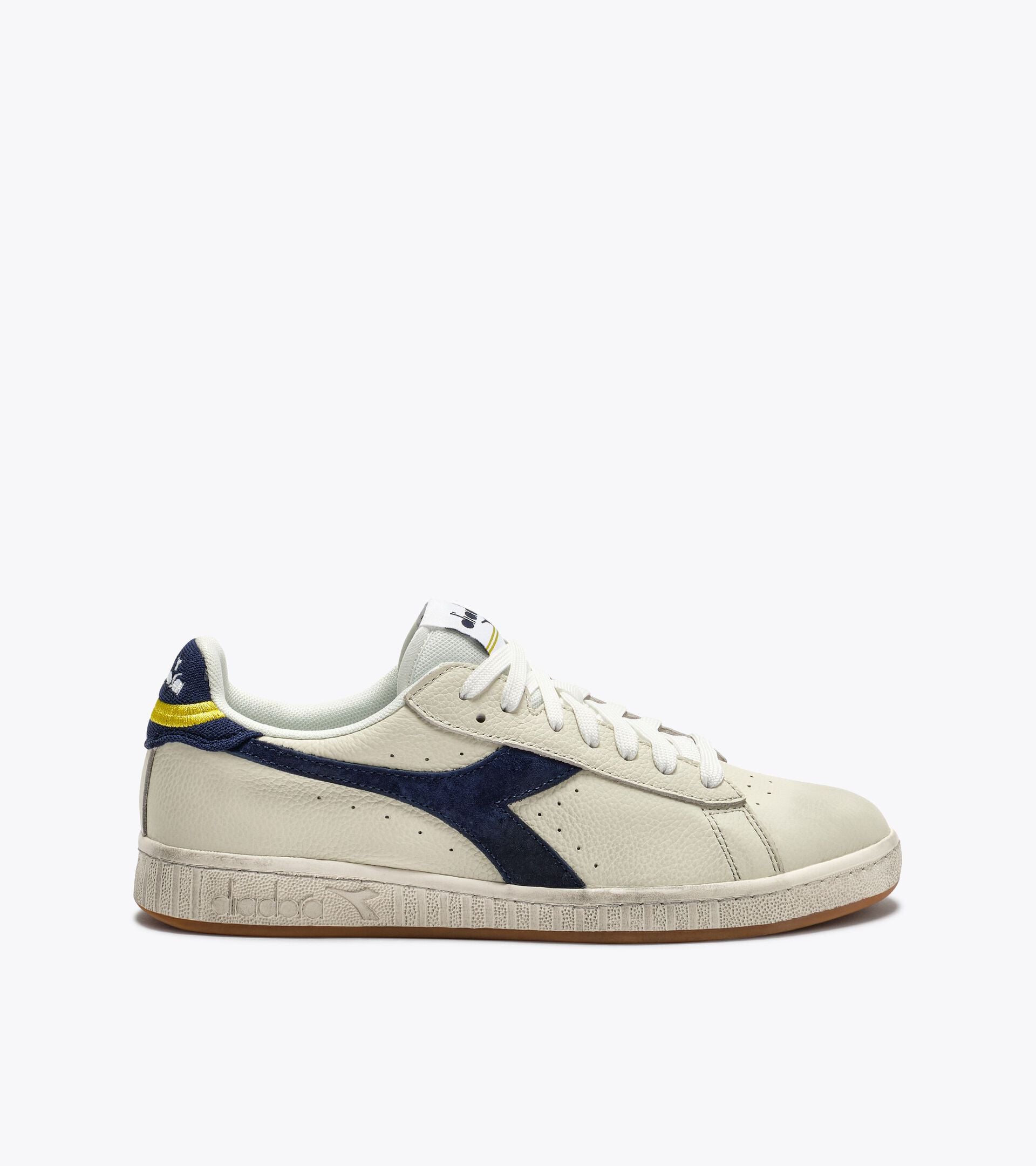 Diadora Game Low Jersey Waxed White/Navy Peony