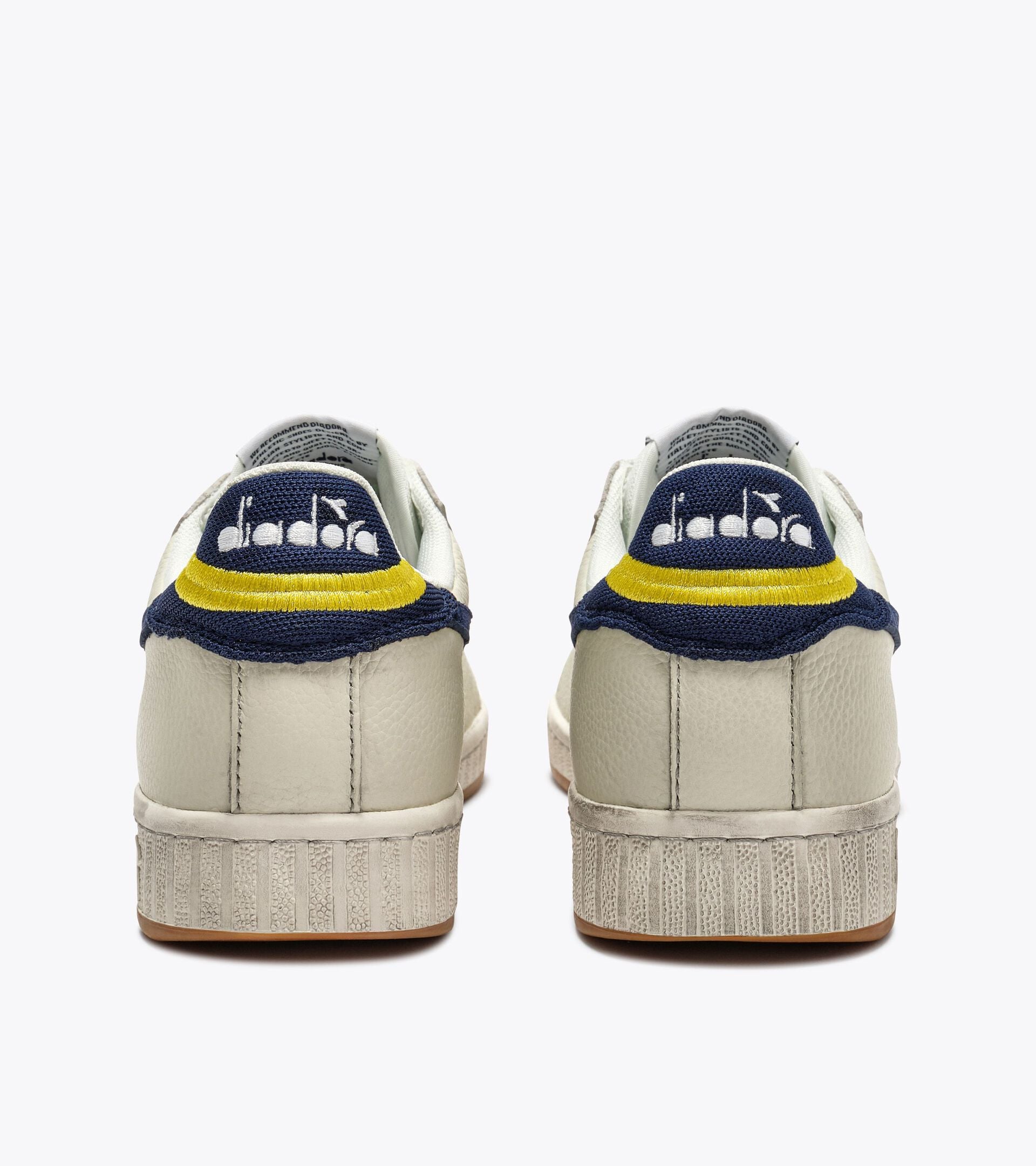 Diadora Game Low Jersey Waxed White/Navy Peony