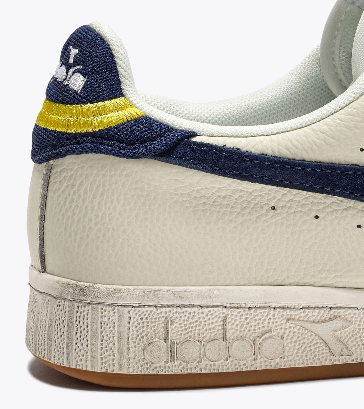 Diadora Game Low Jersey Waxed White/Navy Peony