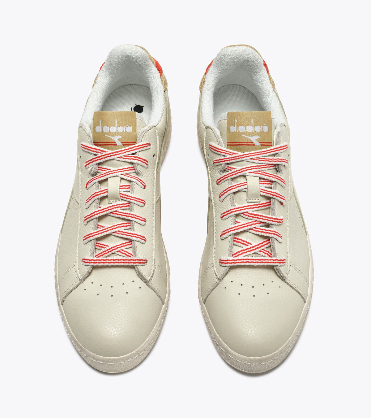 Diadora Game Low Tumble Waxed White/Mojave Desert
