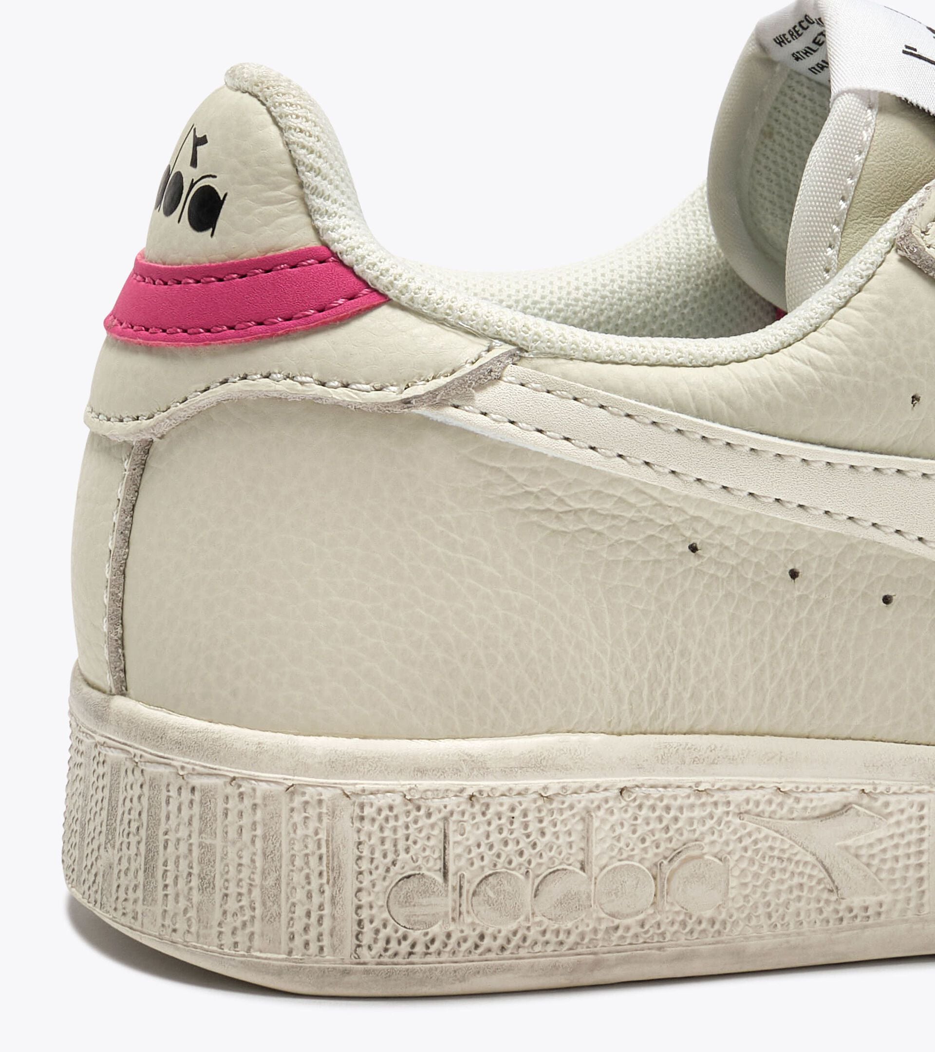 Diadora Game Low Waxed Paisley Wn White/Magenta
