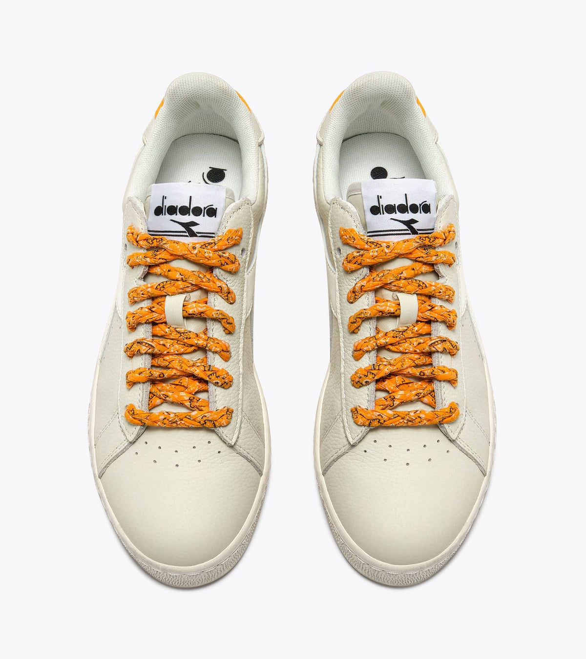 Diadora Game Low Waxed Paisley Wn White/Zinnia