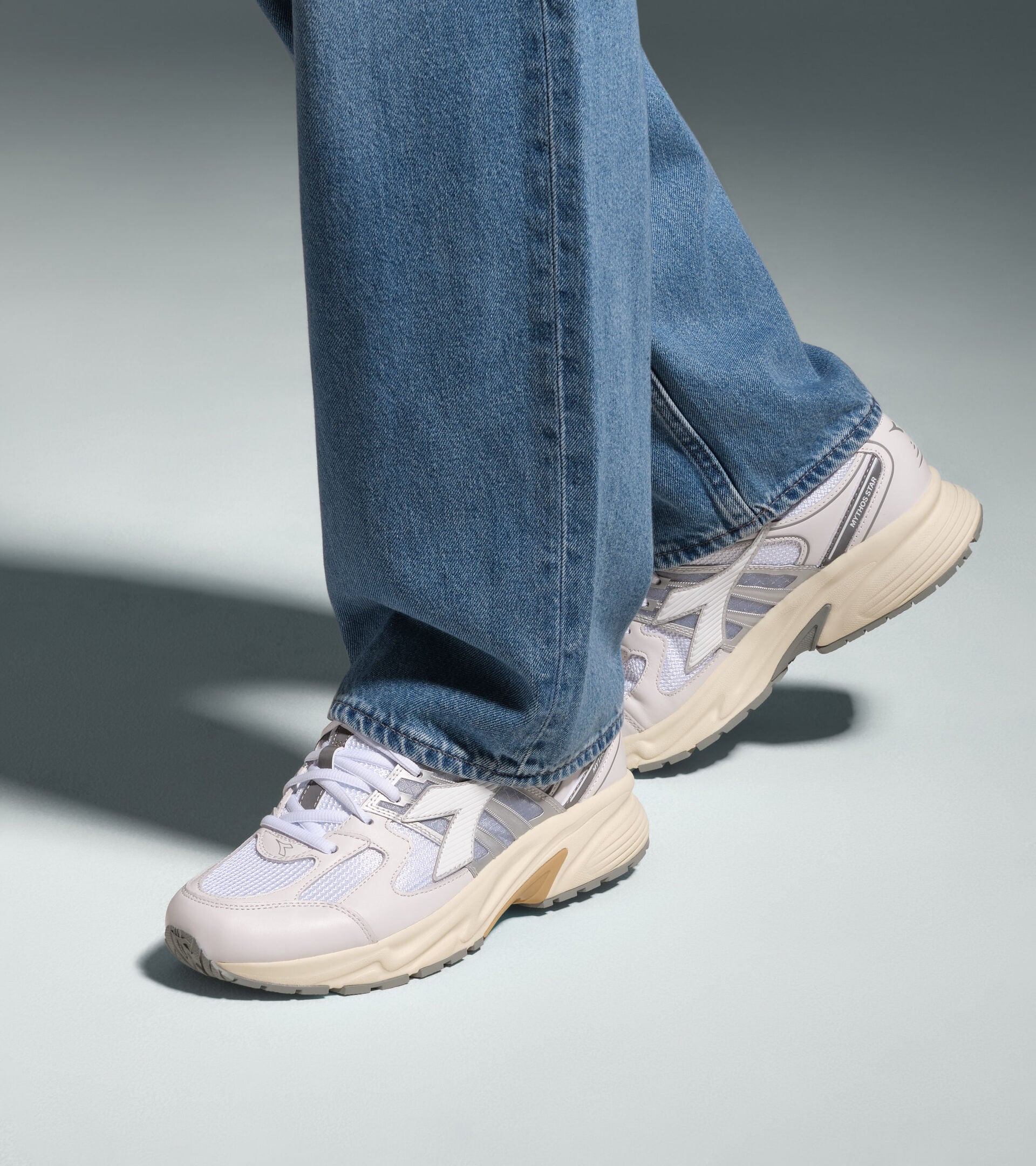 Diadora Mythos Star Lea White/White/White