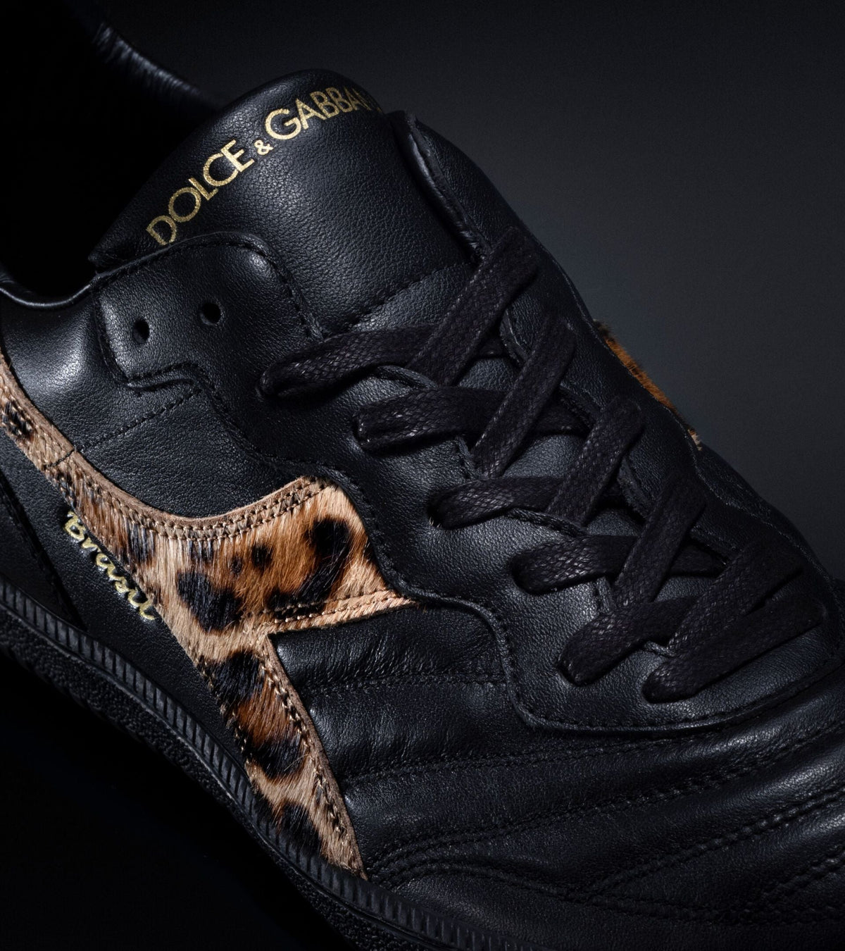 Diadora Brasil Indoor Dolce&Gabbana Black